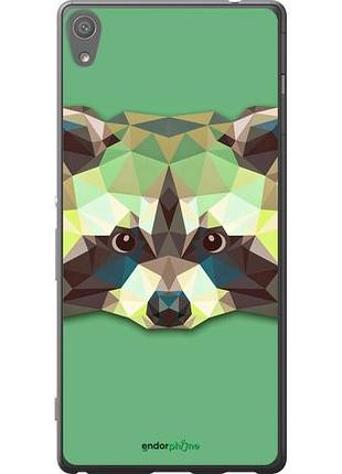 Чехол на sony xperia xa ultra dual f3212 енот "1217u-391-10746"