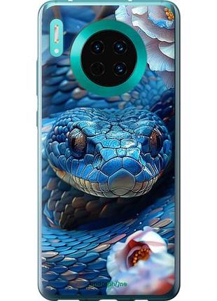 Чехол на huawei mate 30 blue snake "6079u-1773-10746"