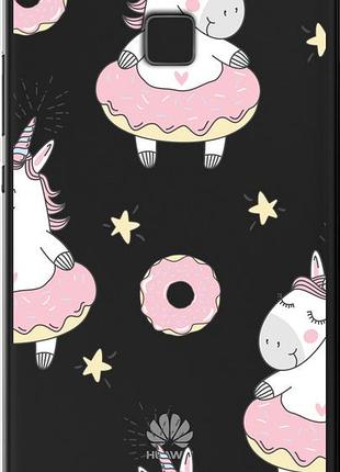 Чехол на huawei p9 lite единорожки "4659u-298-10746"