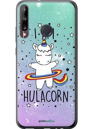 Чехол на huawei p40 lite e i'm hulacorn "3976u-1875-10746"