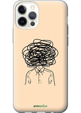 Чехол на iphone 12 мысли "4568u-2053-10746"