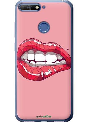 Чехол на huawei honor 7a pro sexy lips "4174u-1440-10746"