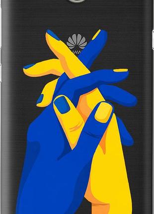 Чехол на huawei y5 ii stand with ukraine "5255u-496-10746"
