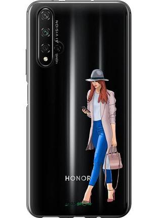 Чехол на huawei honor 20 девушка 1 "4751u-1697-10746"