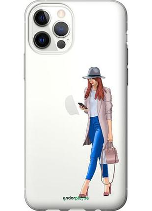 Чехол на iphone 12 девушка 1 "4751u-2053-10746"