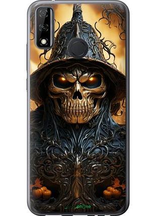 Чехол на huawei y8s череп 2 "5652u-2027-10746"