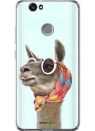 Чехол на huawei nova модная лама "4479u-439-10746"