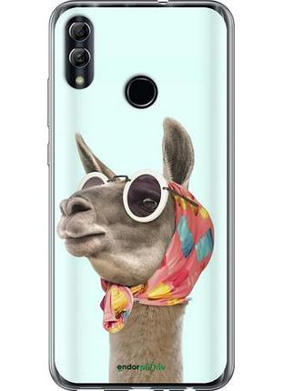 Чехол на huawei honor 10 lite модная лама "4479u-1618-10746"