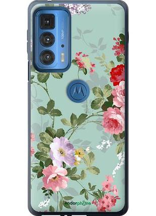 Чохол на motorola edge 20 pro квіткові шпалери 2 "862u-2662-10746"