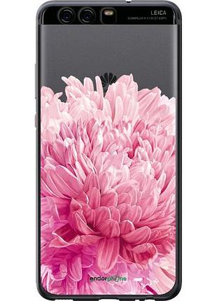 Чехол на huawei p10 хризантема "4666u-780-10746"