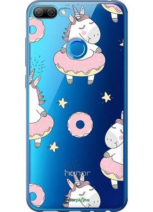 Чехол на huawei honor 9i единорожки "4659u-1853-10746"