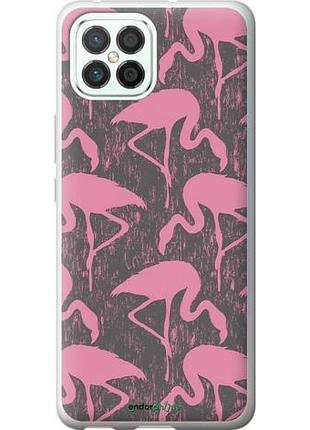Чехол на huawei nova 8 se vintage-flamingos "4171u-2126-10746"