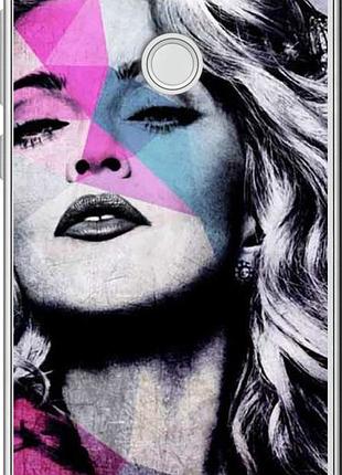 Чехол на huawei p8 lite (2017) art-madonna "4131u-777-10746"