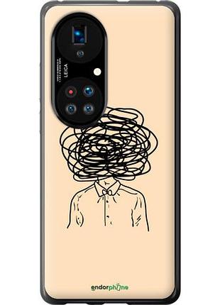 Чехол на huawei p50 мысли "4568u-2292-10746"
