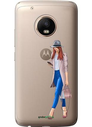 Чохол на motorola moto g5 plus дівчина 1 "4751u-1038-10746"
