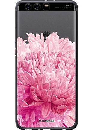 Чехол на huawei p10 plus хризантема "4666u-963-10746"