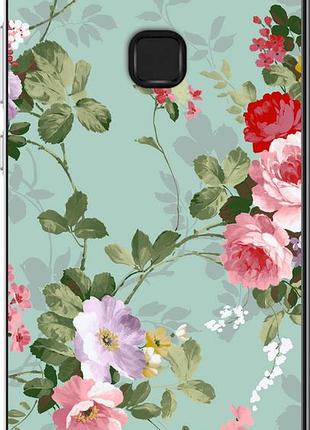 Чехол на huawei p10 lite цветочные обои 2 "862u-896-10746"