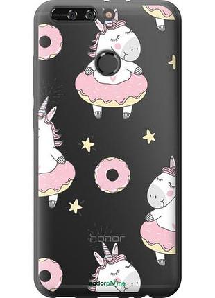 Чехол на huawei honor v9 / honor 8 pro единорожки "4659u-1246-10746"