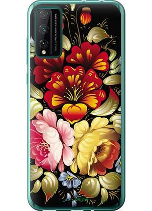 Чехол на huawei honor play 4t pro хохлома 6 "829u-1914-10746"