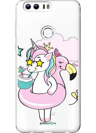 Чехол на huawei honor 8 crown unicorn "4660u-351-10746"