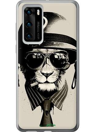 Чехол на huawei p40 tattoo soldier "4165u-1840-10746"