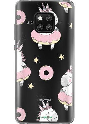 Чехол на huawei mate 20 pro единорожки "4659u-1567-10746"