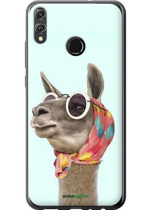 Чехол на huawei honor 8x модная лама "4479u-1596-10746"