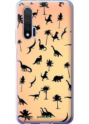Чехол на huawei nova 6 динозаврики 1 "4772u-1821-10746"