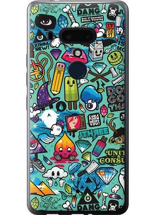 Чехол на htc u12 plus стикер бомбинг 1 "693u-1712-10746"
