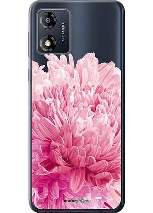 Чехол на motorola moto e13 хризантема "4666u-3053-10746"