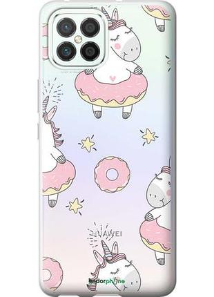 Чехол на huawei nova 8 se единорожки "4659u-2126-10746"