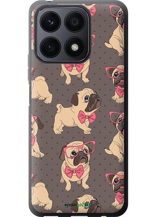 Чехол на huawei honor x8a мопсики 2 "4362u-2963-10746"