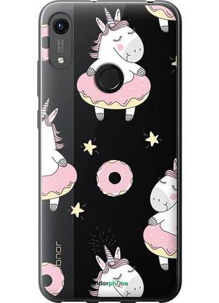 Чехол на huawei honor 8a единорожки "4659u-1635-10746"