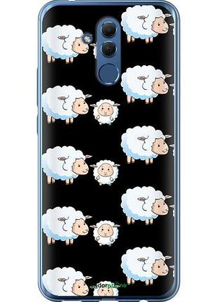 Чехол на huawei mate 20 lite овечки1 "4637u-1575-10746"