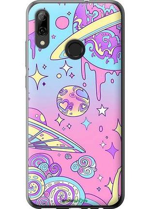 Чохол на huawei p smart 2019 рожева галактика "4146u-1634-10746"