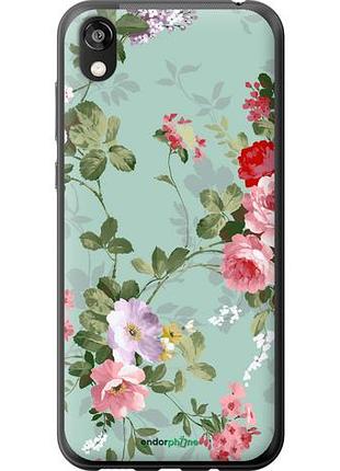 Чехол на huawei honor 8s цветочные обои 2 "862u-1679-10746"