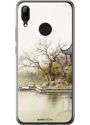 Чехол на huawei nova 3 японский пейзаж "776u-1535-10746"