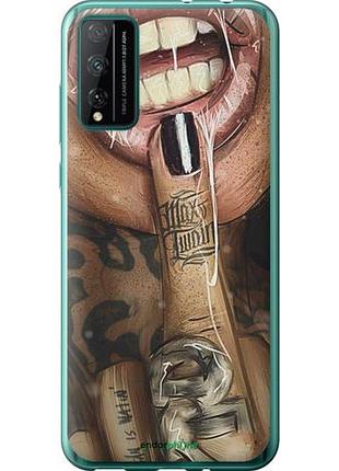 Чехол на huawei honor play 4t pro swag-girl "4124u-1914-10746"