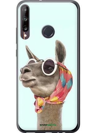 Чехол на huawei p40 lite e модная лама "4479u-1875-10746"