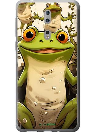 Чехол на nokia 8 веселая жаба "5658u-1115-10746"