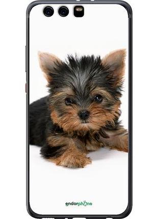 Чехол на huawei p10 plus щенок йоркширского терьера "931u-963-10746"