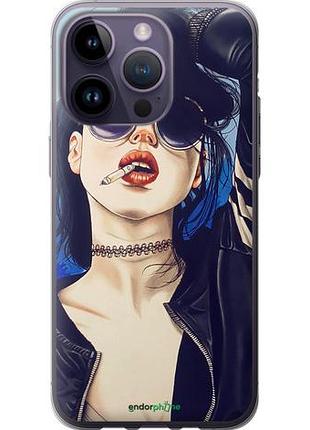 Чехол на iphone 14 pro max девушка на стиле "4151u-2667-10746"