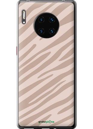 Чехол на huawei mate 30 pro зебра беж "4875u-1796-10746"