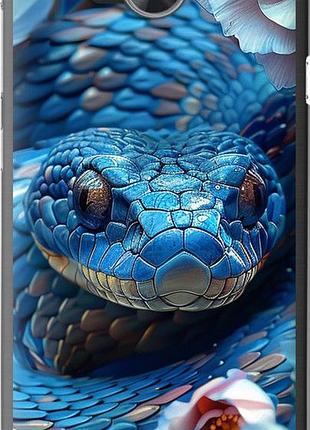 Чехол на huawei y3ii / y3 2 blue snake "6079u-495-10746"