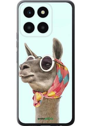 Чехол на huawei honor x6a модная лама "4479u-3340-10746"