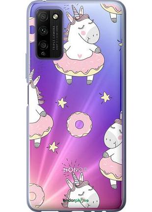 Чехол на huawei honor 30 lite единорожки "4659u-2074-10746"