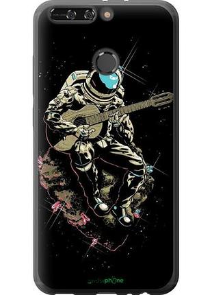 Чехол на huawei honor v9 / honor 8 pro космонавт с гиратой "4138u-1246-10746"