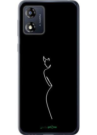 Чехол на motorola moto e13 силуэт1 "4590u-3053-10746"