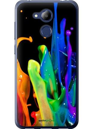 Чехол на huawei honor 6c pro брызги краски "3957u-1358-10746"