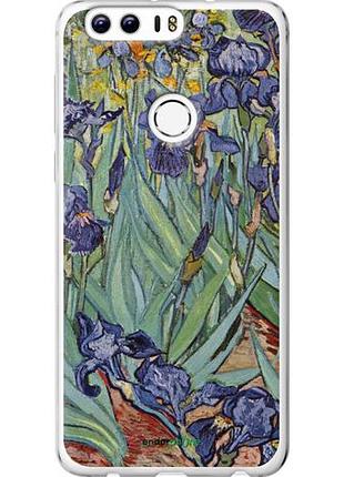 Чехол на huawei honor 8 винсент ван гог. ирисы "161u-351-10746"